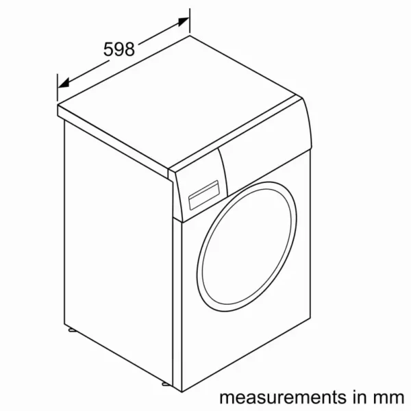 - ماشین لباسشویی بوش WGA142X0GC